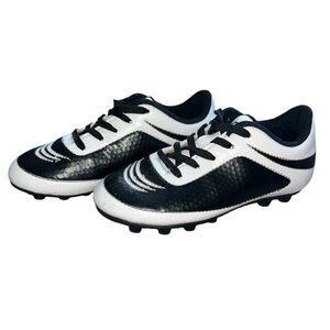 LIKE NEW Vizari Infinity Firm Ground Youth Soccer Shoes cleats White/black sz9.5
